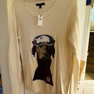 Banana Republic Ski dog sweater